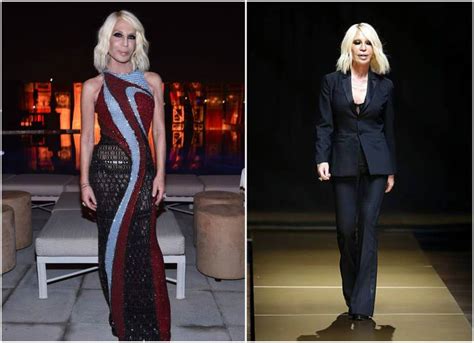 completo versace donna|donatella versace height and weight.